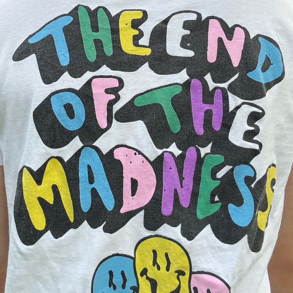 White Graphic T-Shirt - Picture 1 of 6
